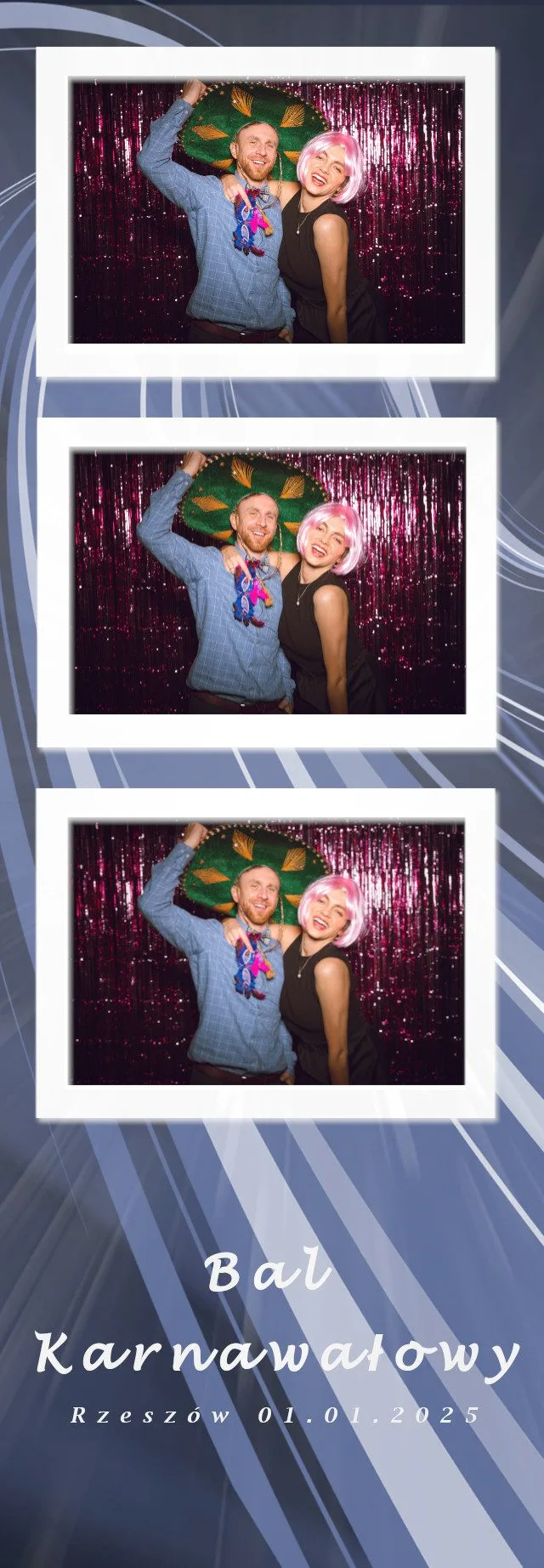 ramka do fotobudki karnawał