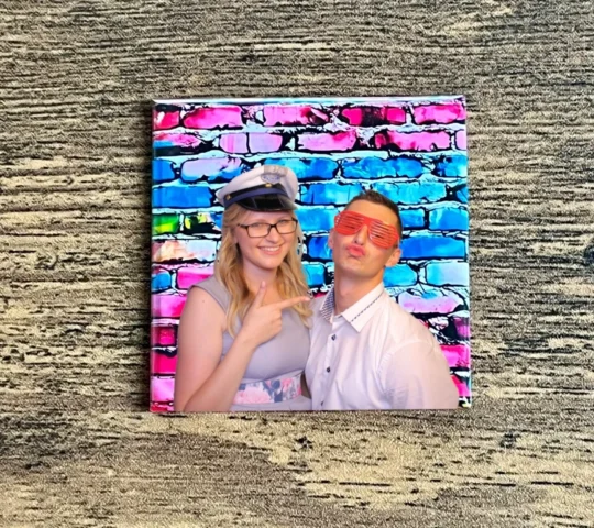 Foto magnesy na wesele Sanok – zdjęcie z wesela w formie magnesu
