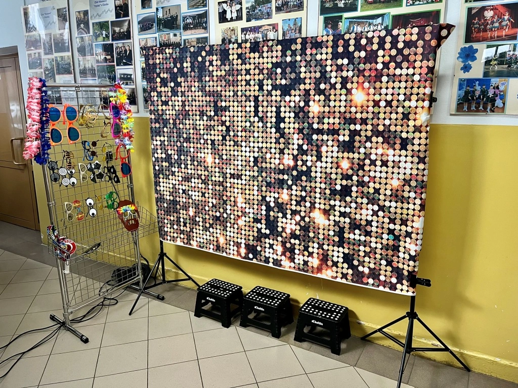 Fotobudka podczas Andrzejek 2025 w GOKiW Wielopole Skrzyńskie