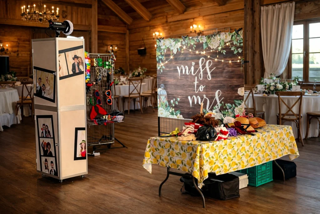 Fotobudka Dąbrowa Tarnowska – elegancka atrakcja na wesele i event