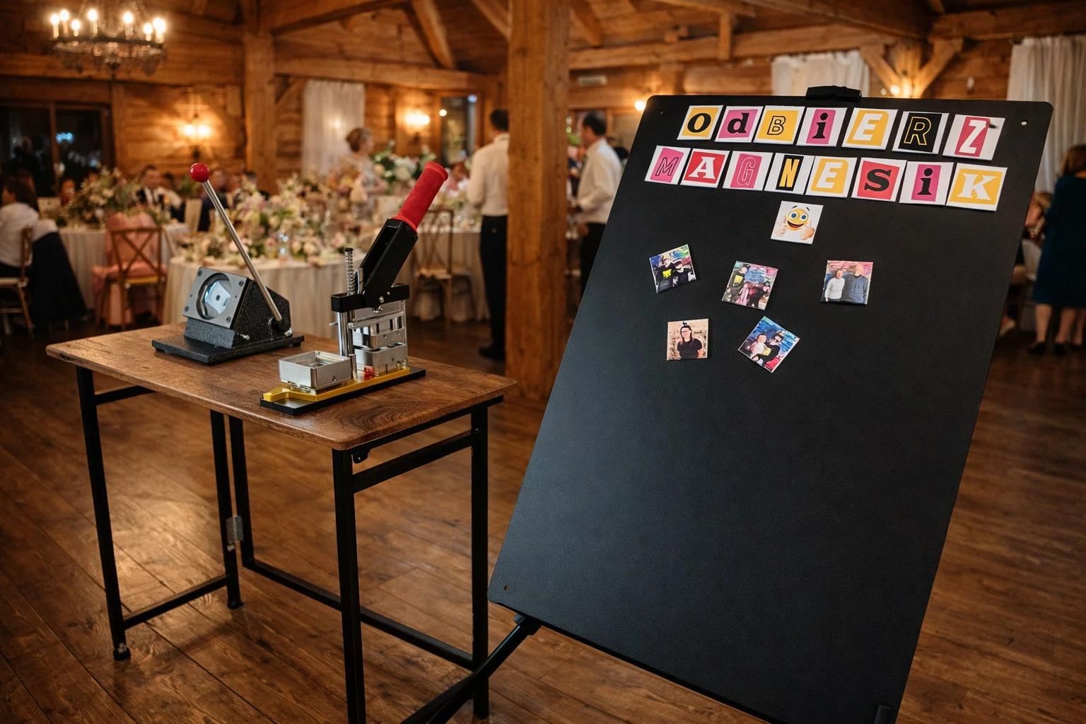 magnesiki, foto-magnesy na wesele Rzeszów – foto magnesy z imprezy tworzone na żywo podczas wesela w województwie podkarpackim