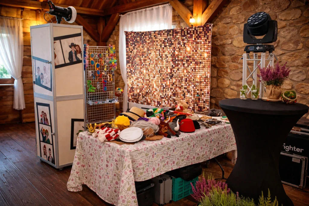 Fotobudka Dąbrowa Tarnowska na urodzinach – personalizowane zdjęcia dla gości