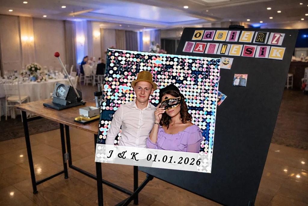 personalizowane magnesy na wesele